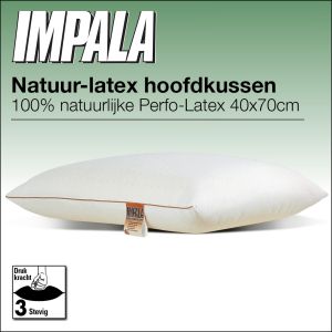 Impala Natuurrubber latex 40x70cm