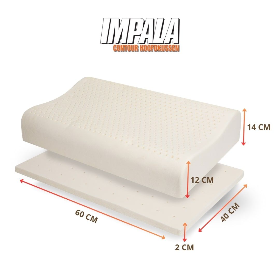 MaxxGoods Orthopädisches Nackenstützkissen 70x42x15cm ab 14,99 € Preisvergleich