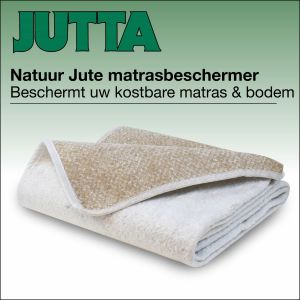 Natuur Jute Matrasbeschermer Jutta voor onder de matras