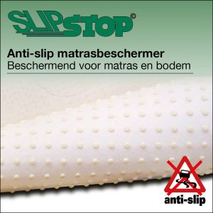 Anti slip matras beschermer Slipstop voor onder de matras.