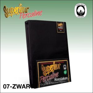 superieur - hoeslakens - verpakking - zwart
