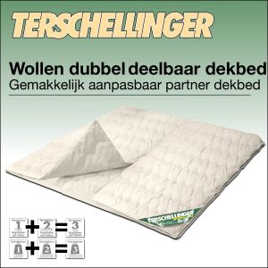 Terschellinger Wollen Dubbel Deelbaar Dekbed