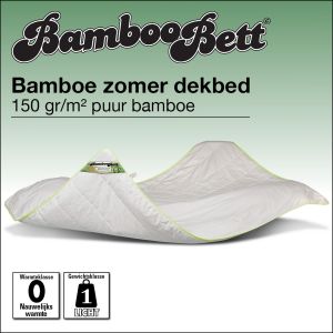 Dun bamboe zomerdek, puur natuurlijke bamboo vulling Bamboo Bett