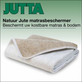 Natuur Jute Matrasbeschermer Jutta voor onder de matras