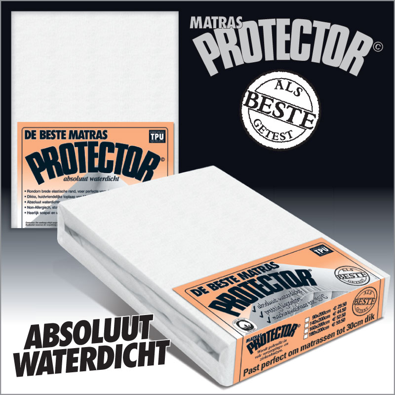 Waterdichte Matrashoeslaken Protector©
