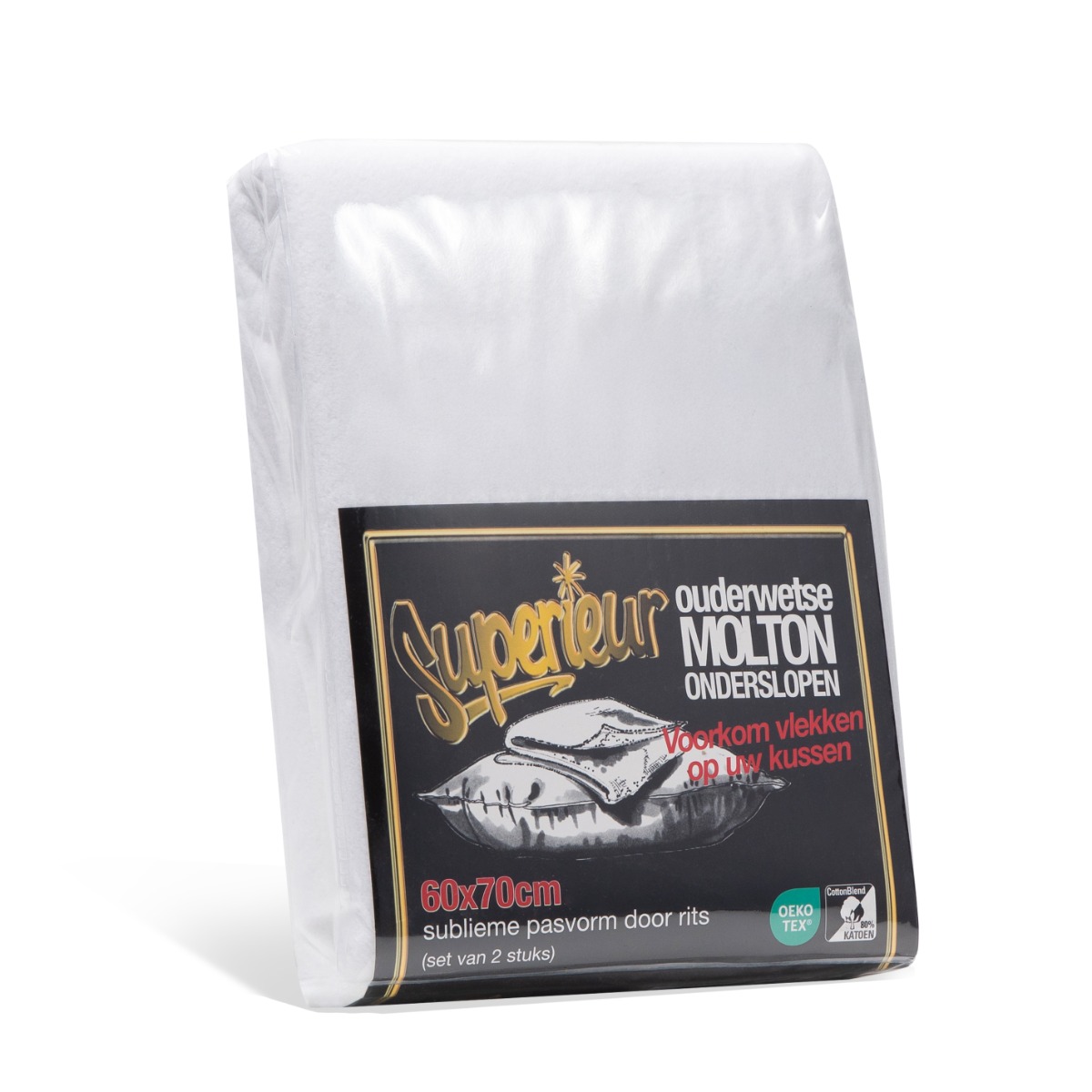 Superieur Molton Kussenslopen (Set van 2)