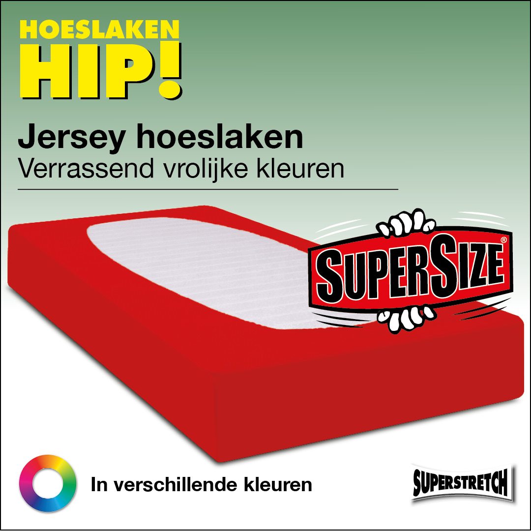 Jersey Hoeslakens Hip XL