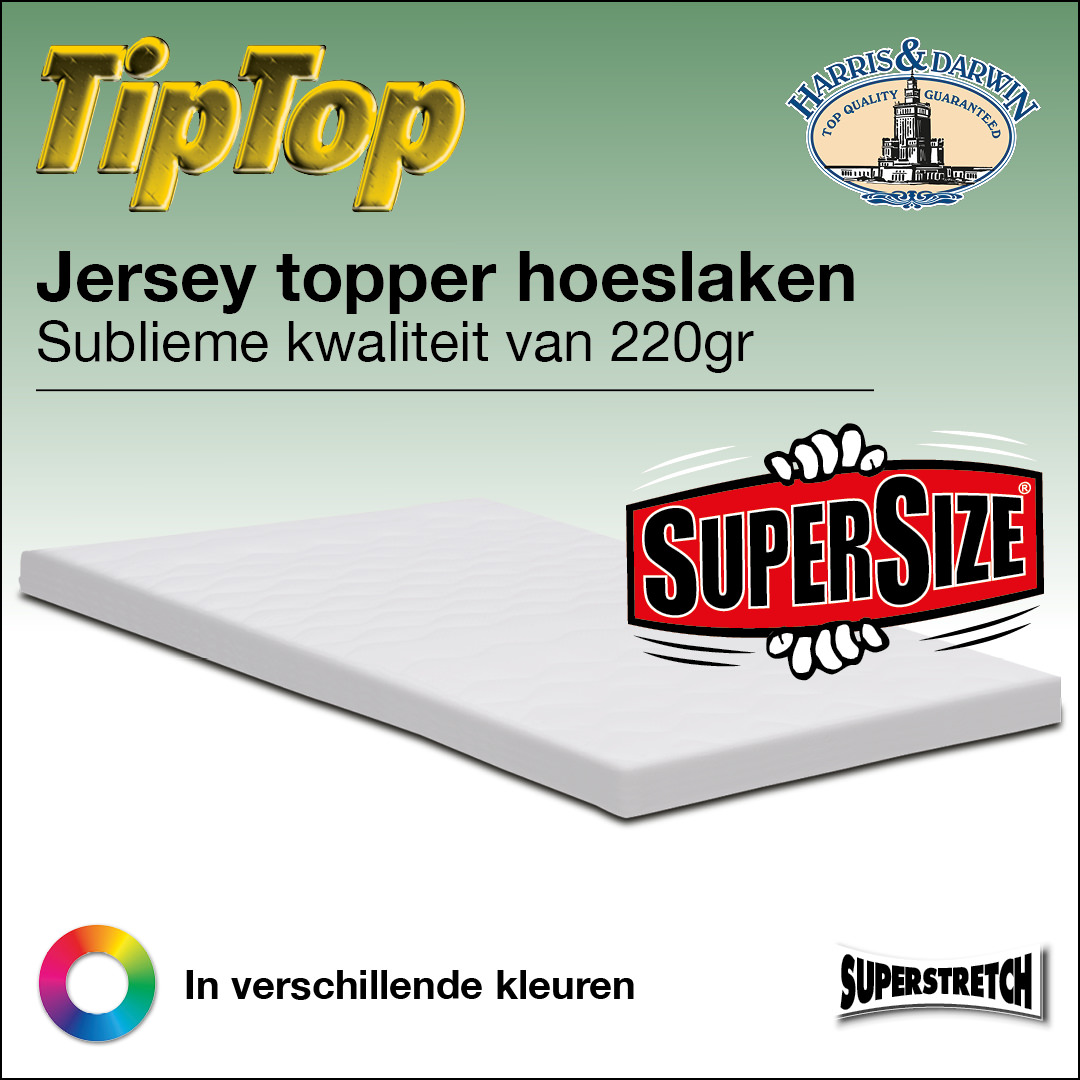 TipTop Jersey Hoeslakens XL